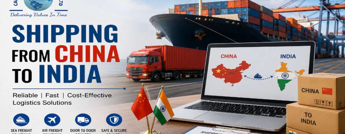 shipping from china to india