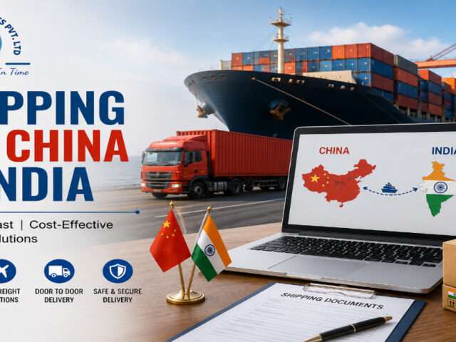 shipping from china to india