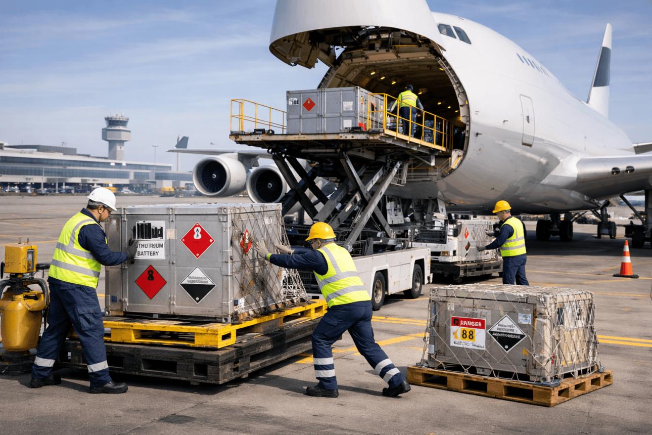 Dangerous Goods Shipment Services — CargoMate Logistics